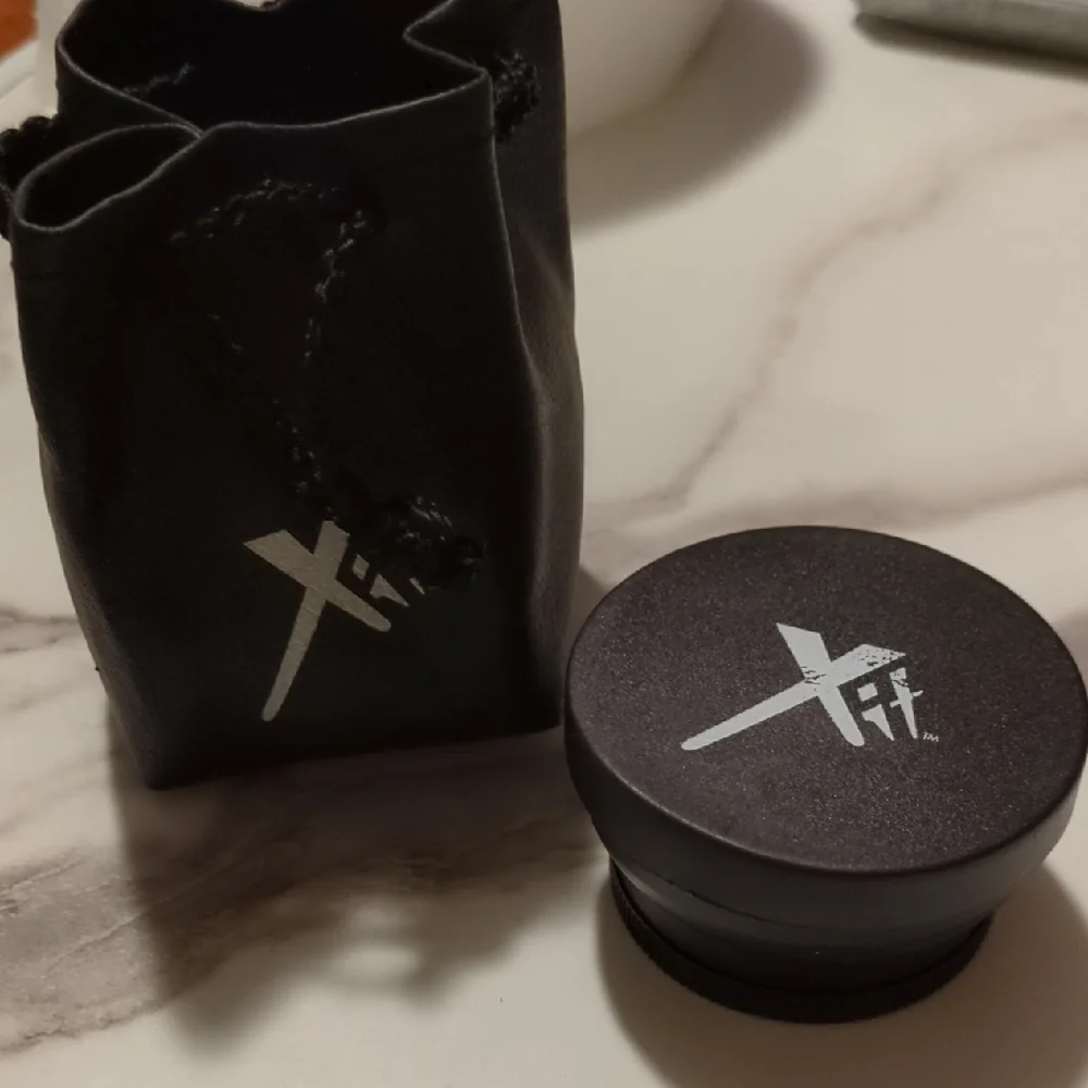 Xfit Black Lens Cap and Pouch